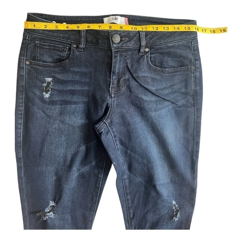 CAbi skinny distressed